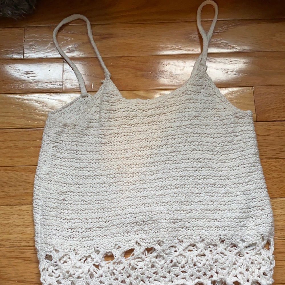 Abercrombie crochet top